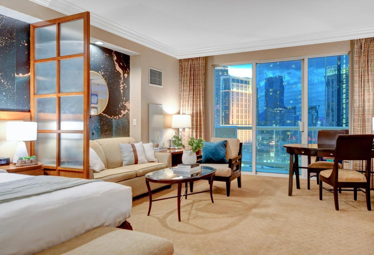 Balcony Full Strip View Suite Mgm Signature Free Valet Лас-Вегас Екстер'єр фото